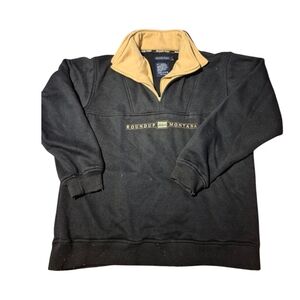 Beacon Point Black and Tan Men's Sweater